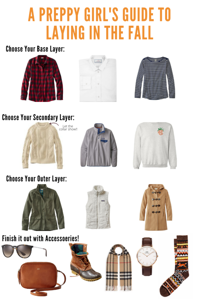 A Preppy Girl's Guide to Layering in the Fall 
