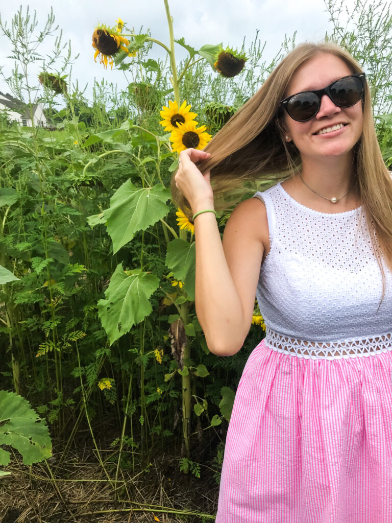 Sunflower Field Fun  |  My Sunflower Field Outfit   