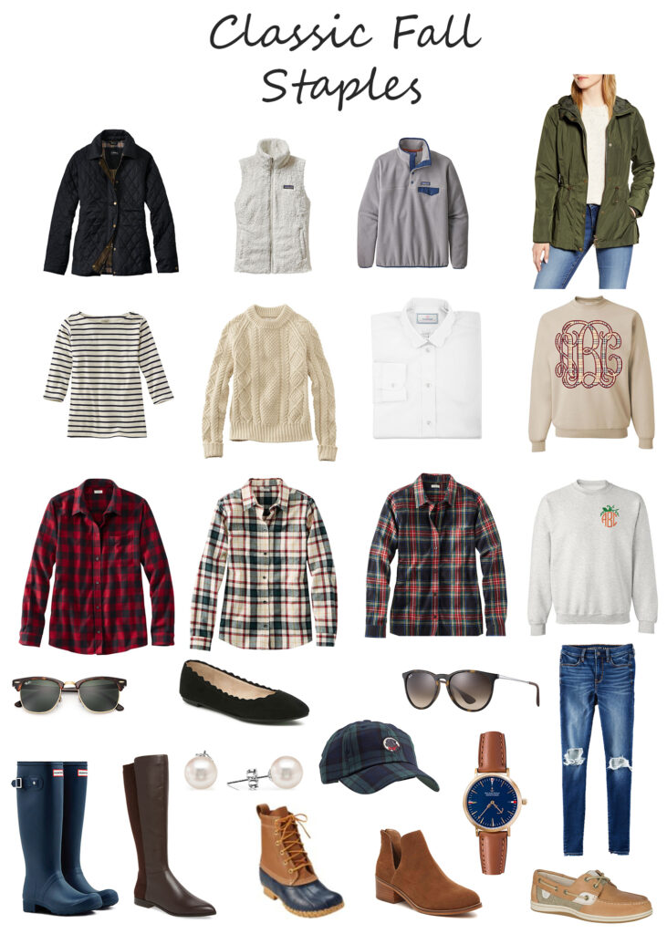 Classic Fall Wardrobe Staples 