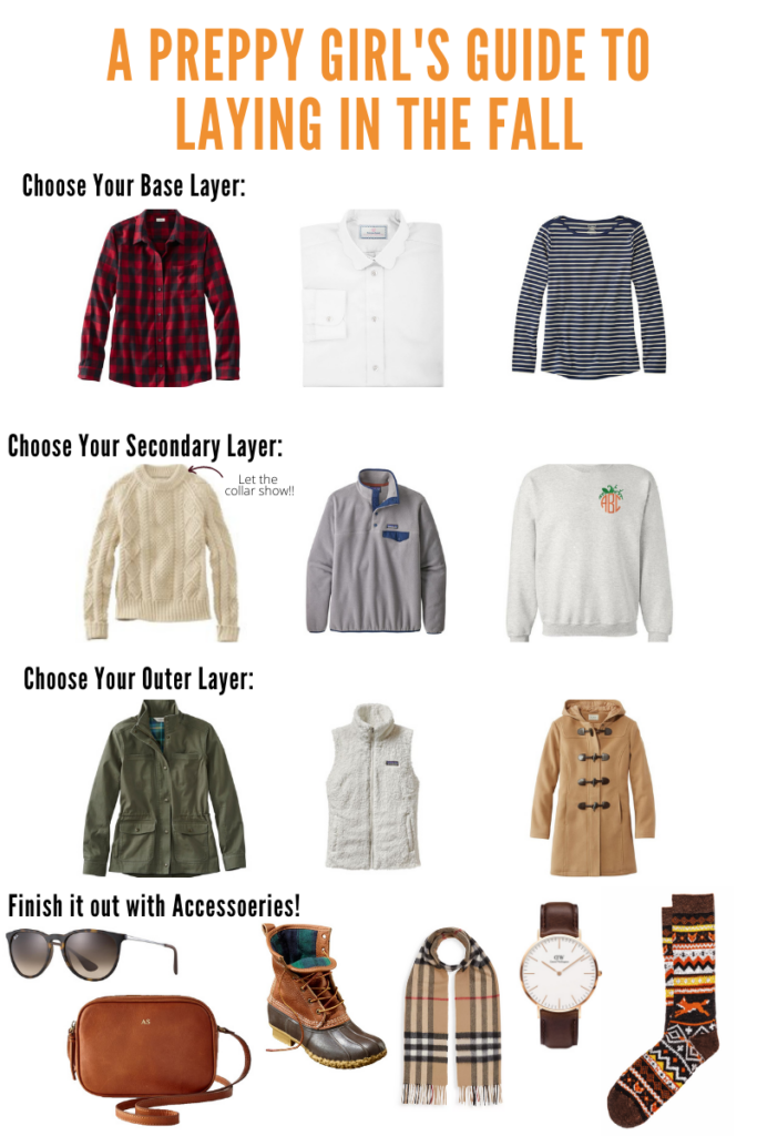 A Preppy Girl's Guide to Layering in the Fall
